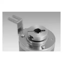 Baumer – Torque arm, 1-arm open, bolt circle ø82…108 mm, mounting M4 (mounting kit 200)