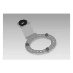 Baumer – Torque arm T1, fixed length, for bolt 3/8″ with plastic clip and screws