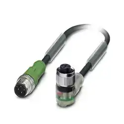 Phoenix Contact – SAC-4P-M12MS/3,0-PUR/M12FR-3L