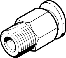 Festo – QBM-1/4-1/4-U