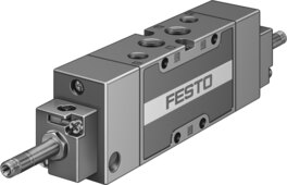 Festo – MFH-5/3B-1/4-S-B-EX