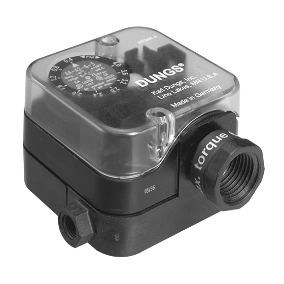 Dungs – AA-A2: Differential Pressure Switch for air, flue and exhaust gases (USA/CDN)