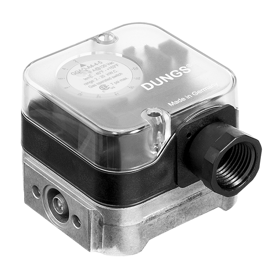 Dungs – GGAO…A4: Differential Pressure Switch for gas, air, flue and exhaust gases (USA/CDN)