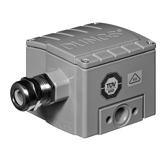 Dungs – GW A4/2 HP SGS: Pressure Switch for special gases and gas, air, flue and exhaust gases for high pressure application (USA/CDN)