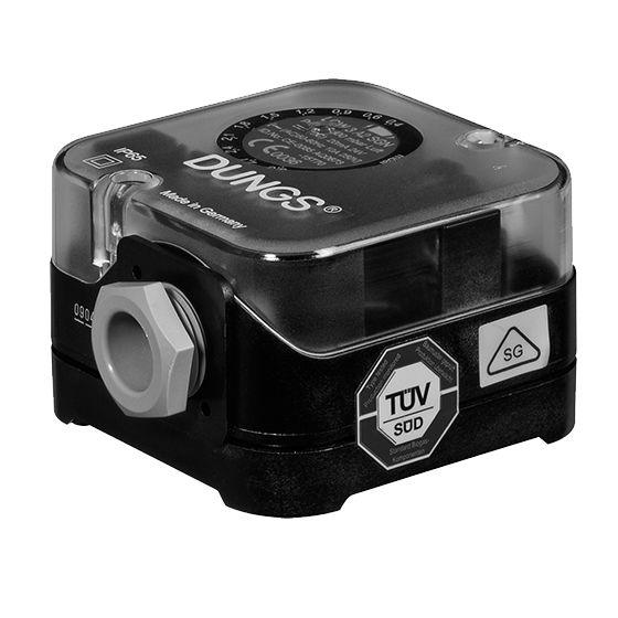 Dungs – LGW…A2…SGN: Pressure Switch for special gases and air, flue and exhaust gases
