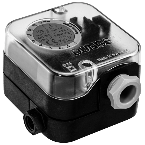 Dungs – LGW A2, LGW A2P, LGW A2-7: Differential Pressure Switch for air, flue and exhaust gases