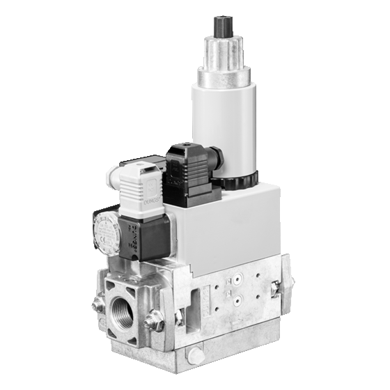 Dungs – MB-ZRD(LE) 405-412 B01: GasMultiBloc®, Combined regulator and safety shut-off valves, Two-stage function