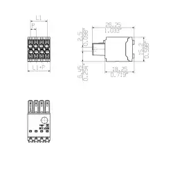 Weidmuller – B2CF 3.50/04/180 SN RD BX