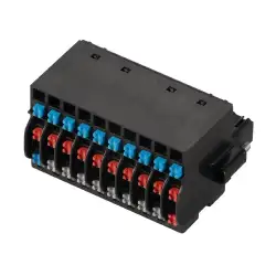 Weidmuller – BL-I/O 3.50/30F NPN LED SN BK BX