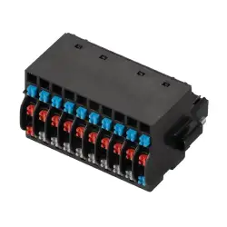 Weidmuller – BL-I/O 3.50/30F PNP LED SN BK BX