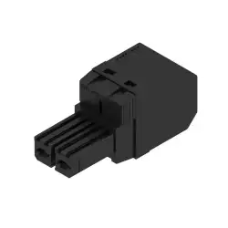 Weidmuller – BVF 7.62HP/02/180 SN BK BX