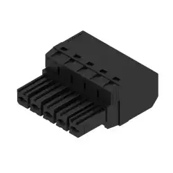 Weidmuller – BVF 7.62HP/05/180 SN BK BX