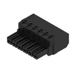 Weidmuller – BVF 7.62HP/06/180 SN BK BX