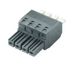 Weidmuller – BVFL 7.62HP/03/180 SN BK BX