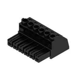 Weidmuller – BVZ 7.62HP/06/180 SN BK BX