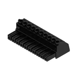 Weidmuller – BVZ 7.62HP/10/180 SN BK BX SO