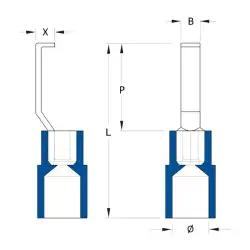 Weidmuller – HBT 2,5 – 3,0 BL