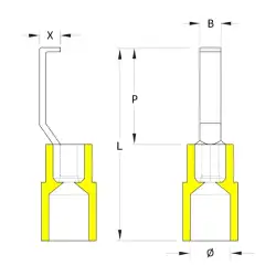 Weidmuller – HBT 6,0 – 4,6 GE