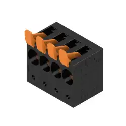 Weidmuller – LUF 10.00/04/90 5.0SN BK BX