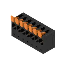 Weidmuller – LUF 10.00/07/90 5.0SN BK BX