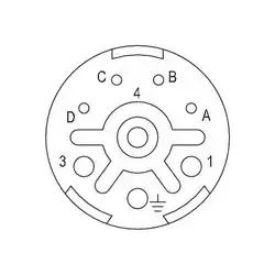 Weidmuller – SAI-M23-BE-L-4/4