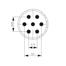 Weidmuller – SAI-M23-SE-7-10MM