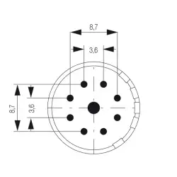 Weidmuller – SAI-M23-SE-9-10MM