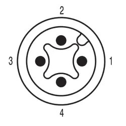 Weidmuller – SAIE-M12S-4-2.0U-FP-M16
