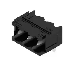 Weidmuller – SL 5.08HC/03/90B 4.5SN BK BX