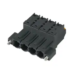 Weidmuller - SLF 7.62HP/04/180F SN BK BX