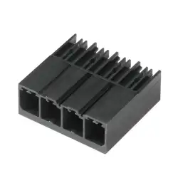 Weidmuller - SV-SMT 7.62HP/04/90G 2.6SN BK RL