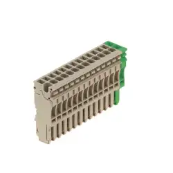 Weidmuller - ZP 2.5/1AN/14 GN/BE