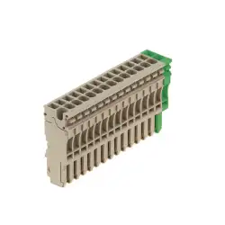 Weidmuller - ZP 2.5/1AN/15 GN/BE