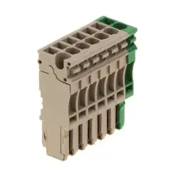 Weidmuller - ZP 2.5/1AN/7 GN/BE