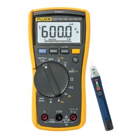 Fluke – Fluke 117/EFSP Digital Multimeter Kit – Includes the R5110 Non-Contact AC Voltage Detector FREE