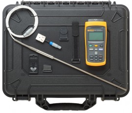 Fluke – Fluke 1524-P4 Dual-Channel Reference Thermometer Kit with 5615 PRT