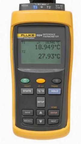 Fluke – Fluke 1524-P4-256 Dual Channel Reference Thermometer Kit