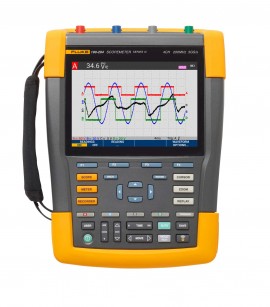 Fluke – Fluke 190-204-III-S Color ScopeMeter with FlukeView-2 software package, 200 MHz, 4 channels