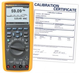 Fluke – Fluke 289-NIST True RMS Industrial Data Logging Multimeter,  includes Traceable Calibration Certificate