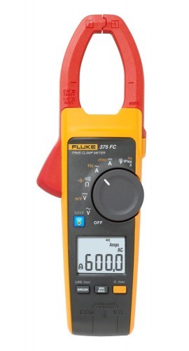 Fluke – Fluke 375 FC CAL True RMS Clamp Meter with calibration certificate, 600 A AC/DC