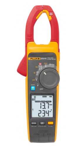 Fluke – Fluke 378FC Non-Contact True RMS AC/DC Clamp Meter with PQ indicator