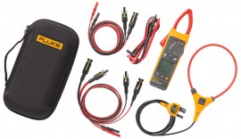 Fluke – Fluke 393FC-PVLEAD Solar Kit with True RMS solar clamp meter and MC4 test leads, 1500 V