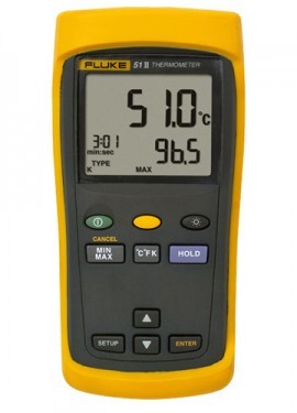 Fluke – Fluke 51-2 CAL Single Input Digital Thermometer with calibration certificate