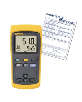 Fluke – Fluke 51-2-NIST Single Input Thermometer, includes Traceable Calibration Certificate