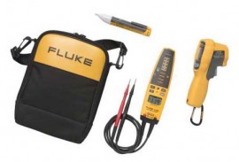 Fluke – Fluke 62MAX+/T+PRO/1AC Infrared Thermometer, Voltage Continuity Tester, and Voltage Detector Kit