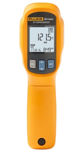 Fluke – Fluke 64 MAX Infrared (IR) Thermometer, 20:1 distance to spot ratio