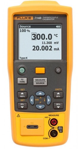 Fluke – Fluke 714B Temperature Calibrator, 4 to 20 mA