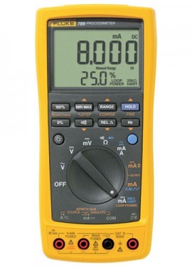 Fluke – Fluke 789 CAL Process Meter with calibration certificate, 24 V loop