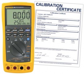 Fluke – Fluke 789-NIST ProcessMeter, includes Traceable Calibration Certificate