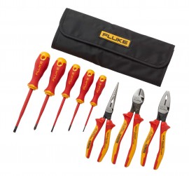 Fluke – Fluke IKST7 Insulated Hand Tool Starter Kit & Roll Up Tool Pouch, 1000 V